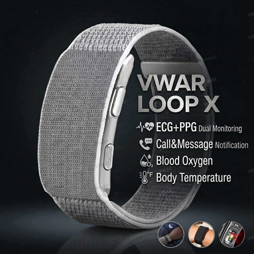 VWAR Loop X ECG Smart Bracelet - огляд і ціна Xbody Health & Wellness
